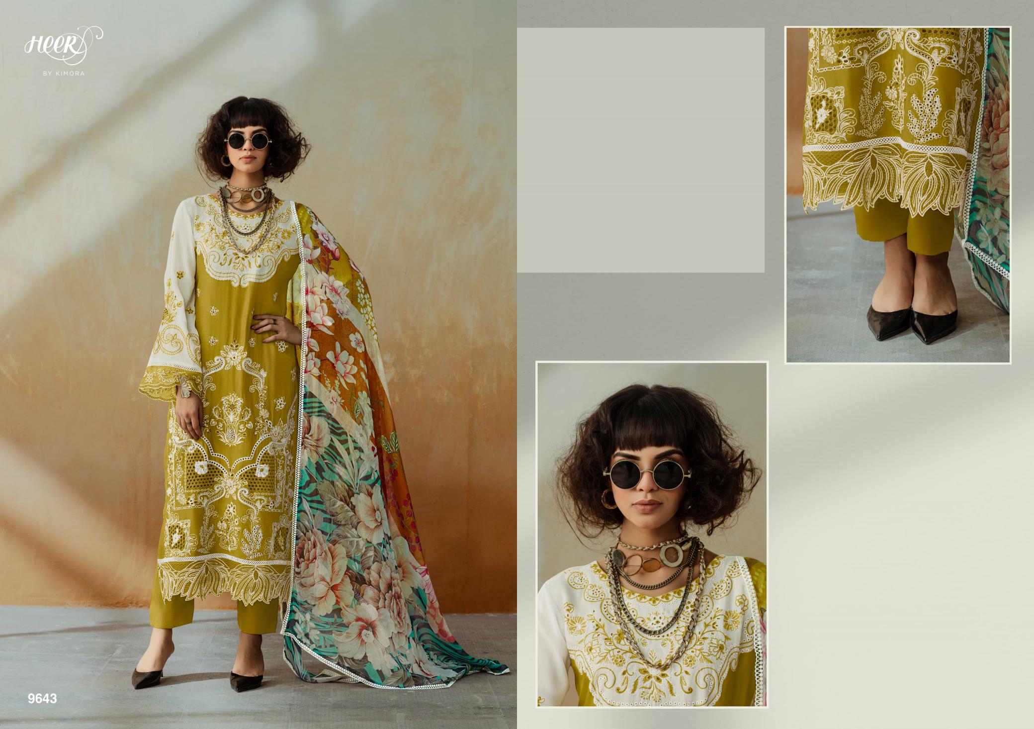 Kimora Heer Chic Vol 209 catalog wholesale suppliers of salwar kameez in kolkata