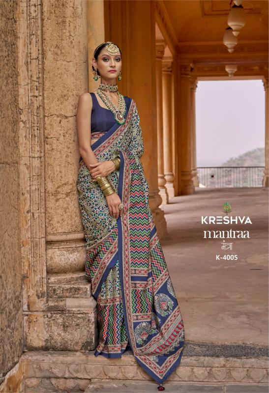 Kreshva Mantraa catalog name of different sarees in india