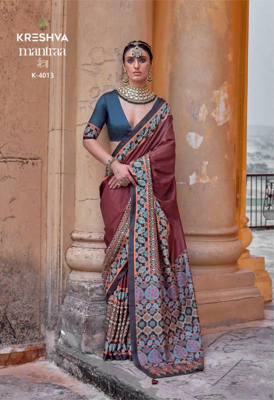 Kreshva Mantraa catalog name of different sarees in india