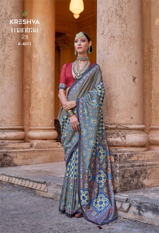 Kreshva Mantraa catalog name of different sarees in india