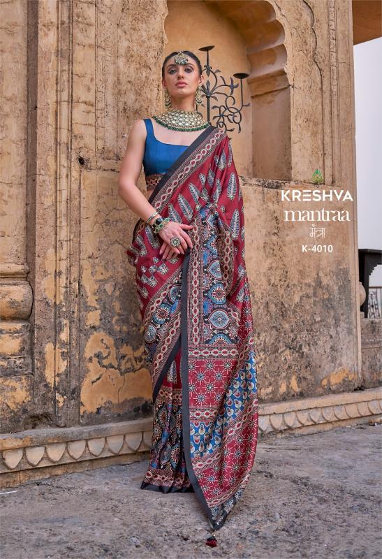 Kreshva Mantraa catalog name of different sarees in india