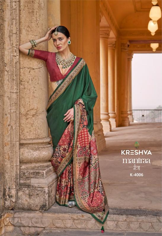 Kreshva Mantraa catalog name of different sarees in india