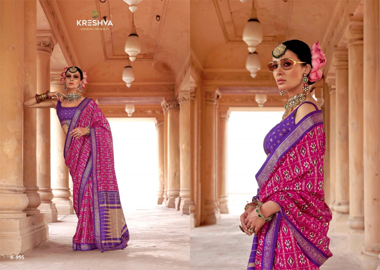 Kreshva Sundarvan catalog surat sarees websites