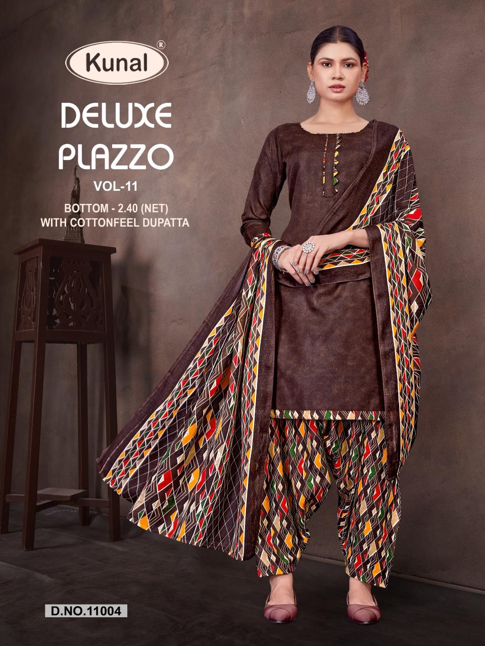 Kunal Deluxe‎ Plazzo vol 11 catalog best online kurtis in india