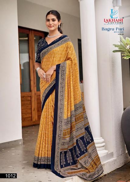 Lakhani Bagru Pari Vol-2 – Cotton Saree - Wholesale Catalog