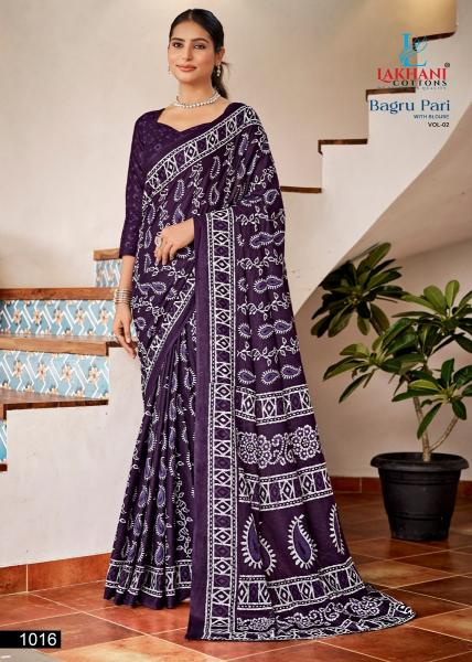 Lakhani Bagru Pari Vol-2 – Cotton Saree - Wholesale Catalog