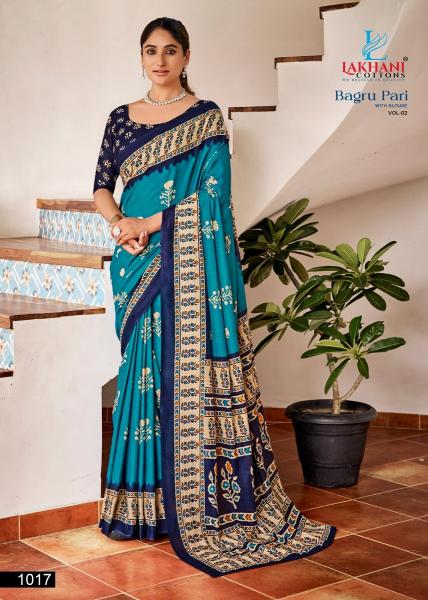 Lakhani Bagru Pari Vol-2 – Cotton Saree - Wholesale Catalog