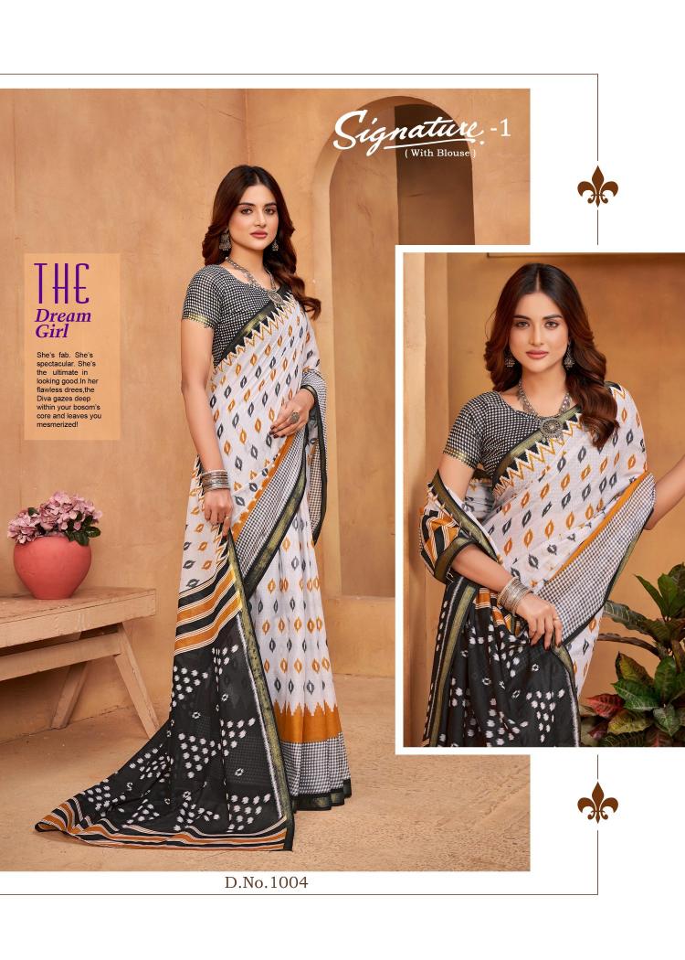 Lakhani Signature Vol-01 – Cotton Sarees - Wholesale Catalog