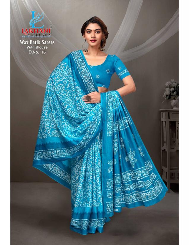 Lakhani Wax Batik Vol-01 – Cotton Saree - Wholesale Catalog