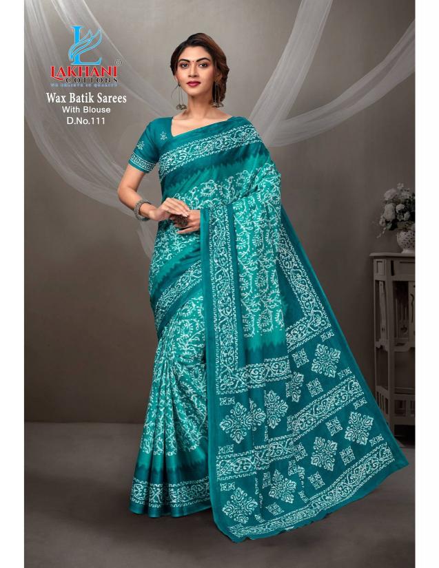 Lakhani Wax Batik Vol-01 – Cotton Saree - Wholesale Catalog
