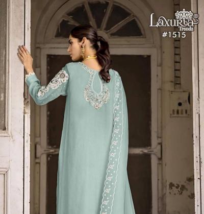 Laxuria Trendz 1515 New Colours catalog beautiful pakistani suits for engagement
