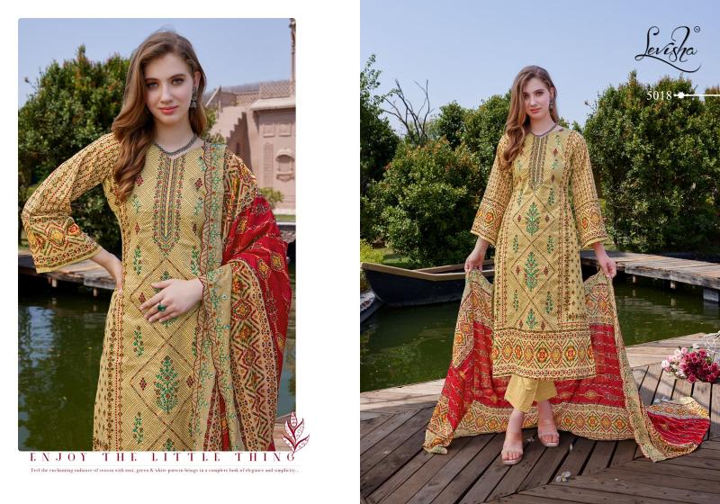 Levisha Madhubala Vol 5 catalog cotton dress material surat gujarat