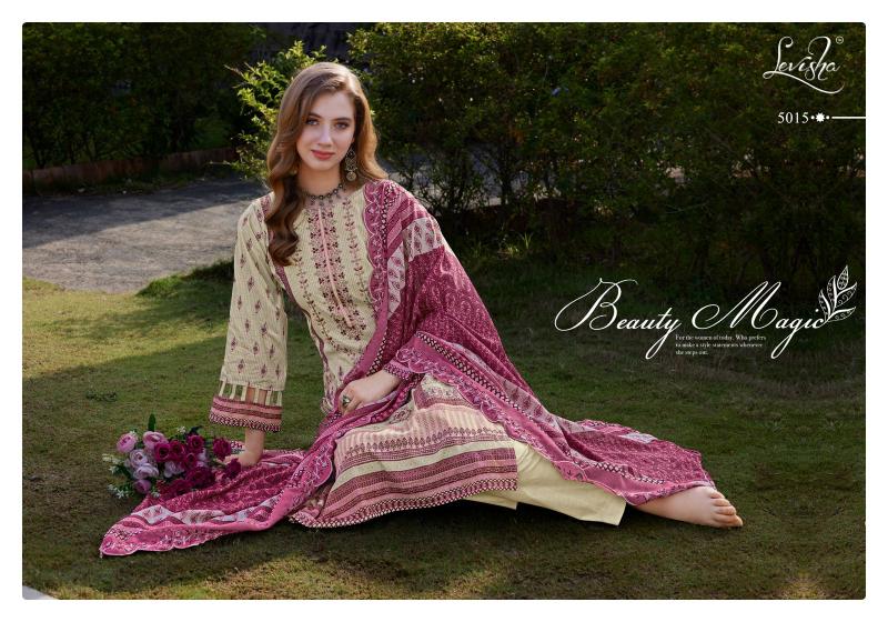 Levisha Madhubala Vol 5 catalog cotton dress material surat gujarat