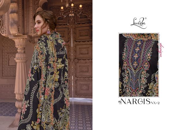 Levisha Nargis Nx Vol 2 catalog dress material with price in surat