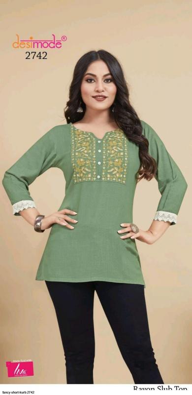 Liva 2742 & 2770 catalog indian kurti tunic tops
