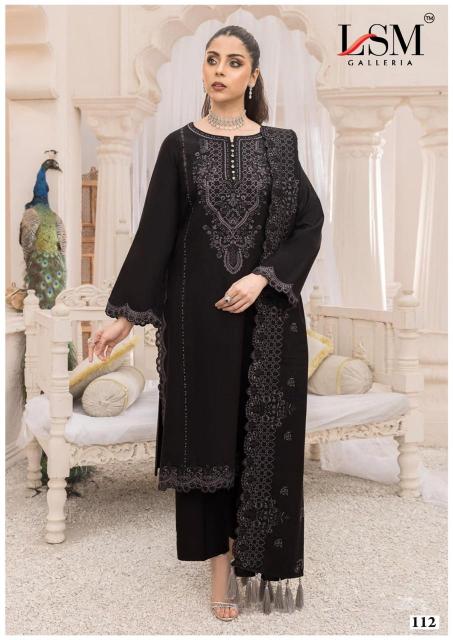 LSM Black & White Vol-01 – Karachi Dress Material - Wholesale Catalog