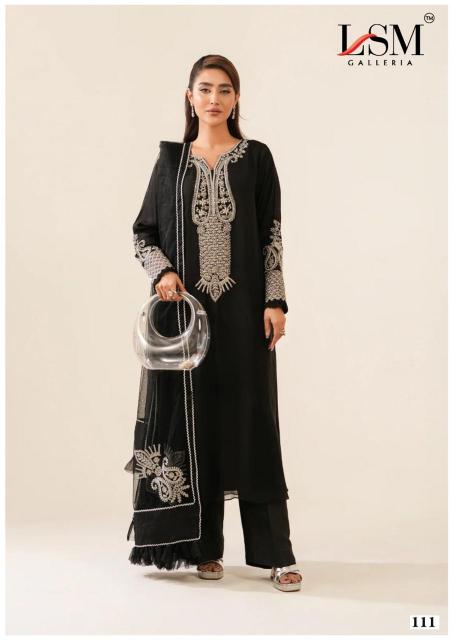 LSM Black & White Vol-01 – Karachi Dress Material - Wholesale Catalog
