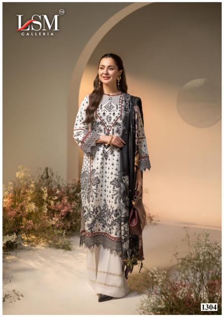 LSM Parian Dream Vol-13 – Karachi Dress Material - Wholesale Catalog