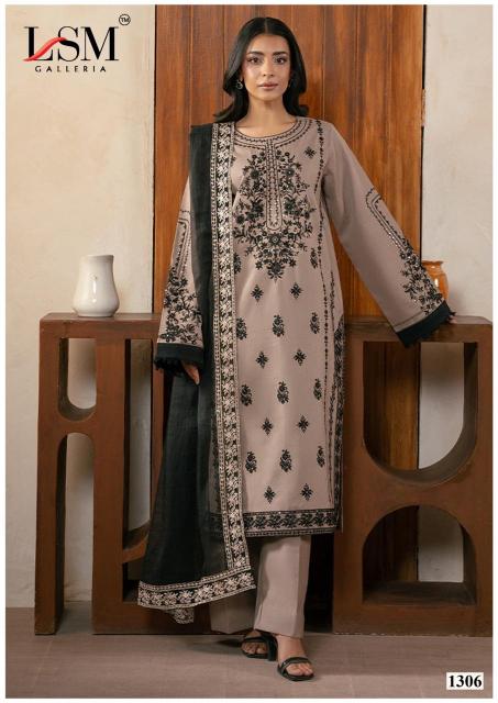LSM Parian Dream Vol-13 – Karachi Dress Material - Wholesale Catalog