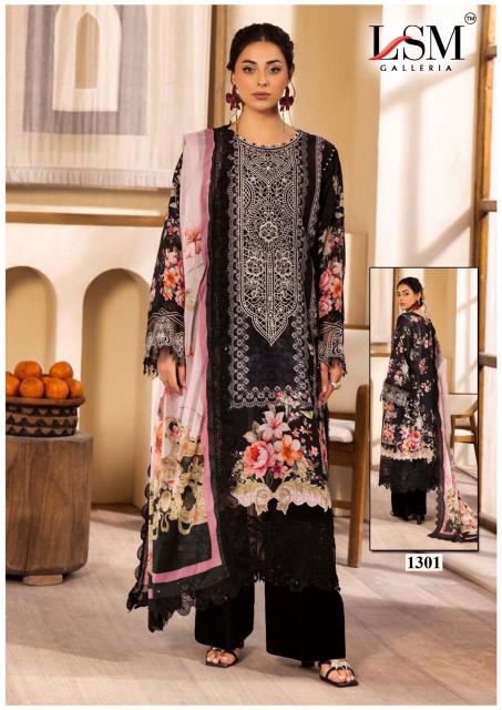LSM Parian Dream Vol-13 – Karachi Dress Material - Wholesale Catalog