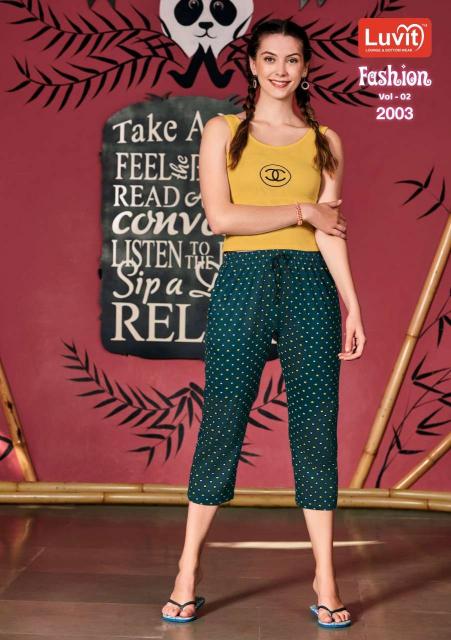 Luvit Fashion Vol 2 catalog ladies pant suits wholesale