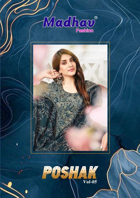 Madhav Poshak Vol-5 – Dress Material - Wholesale Catalog