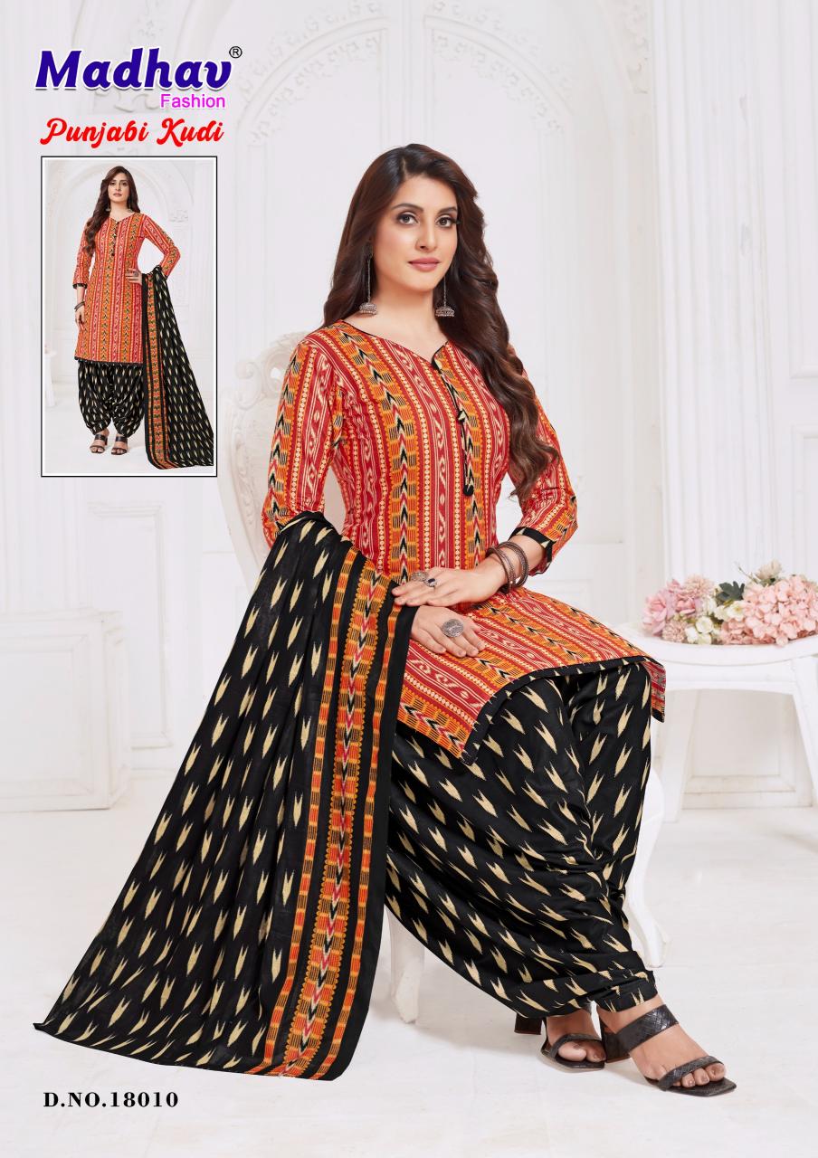 Madhav Punjabi Kudi Vol-18 - Dress Material  - Wholesale Catalog