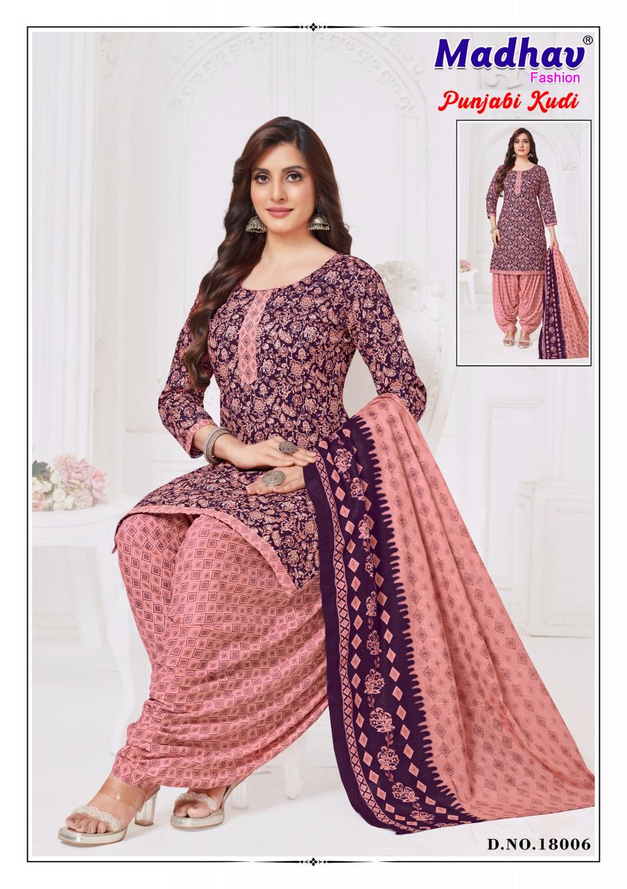 Madhav Punjabi Kudi Vol-18 - Dress Material  - Wholesale Catalog