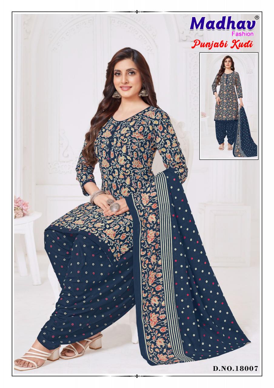 Madhav Punjabi Kudi Vol-18 - Dress Material  - Wholesale Catalog