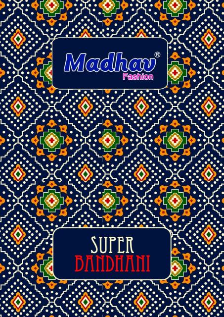 Madhav Super Bandhani Vol-1 – Dress Material - Wholesale Catalog