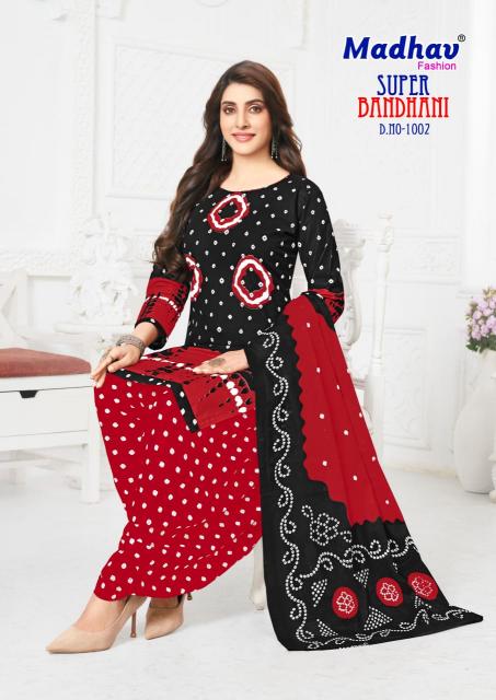 Madhav Super Bandhani Vol-1 – Dress Material - Wholesale Catalog