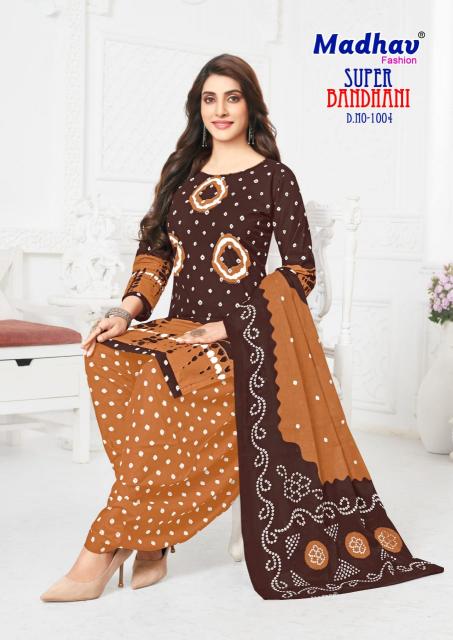 Madhav Super Bandhani Vol-1 – Dress Material - Wholesale Catalog