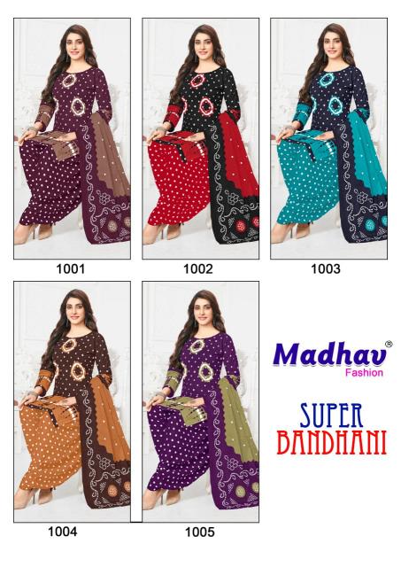 Madhav Super Bandhani Vol-1 – Dress Material - Wholesale Catalog