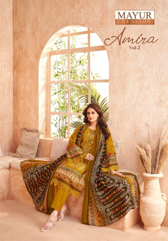Mayur Amira Vol-02 -Karachi Dress Material  - Wholesale Catalog