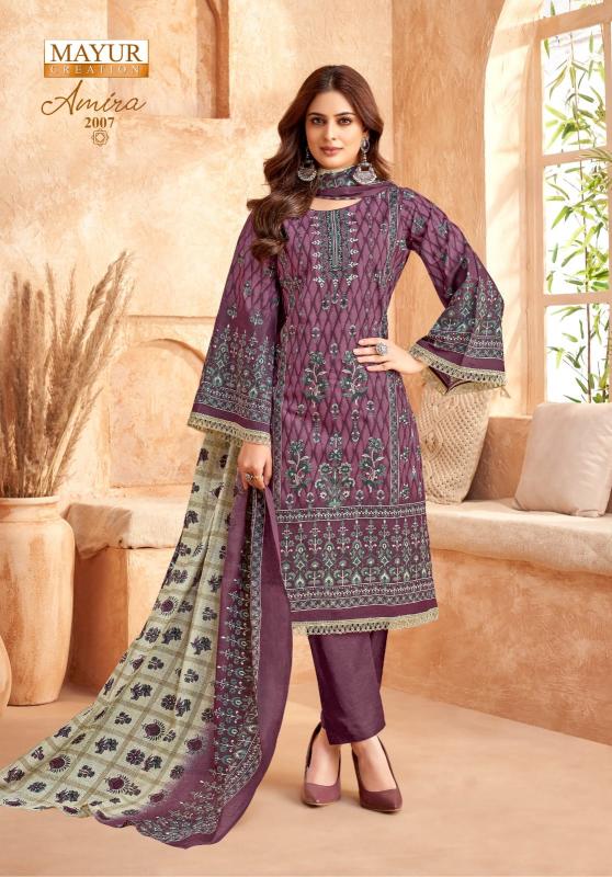 Mayur Amira Vol-02 -Karachi Dress Material  - Wholesale Catalog