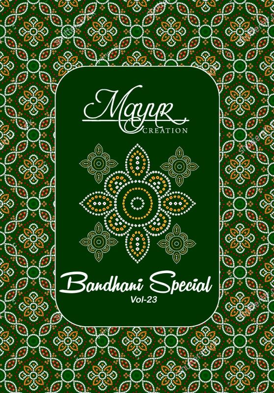 Mayur Bandhani Special Vol-23 - Dress Material  - Wholesale Catalog