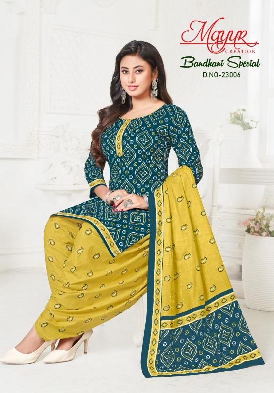 Mayur Bandhani Special Vol-23 - Dress Material  - Wholesale Catalog