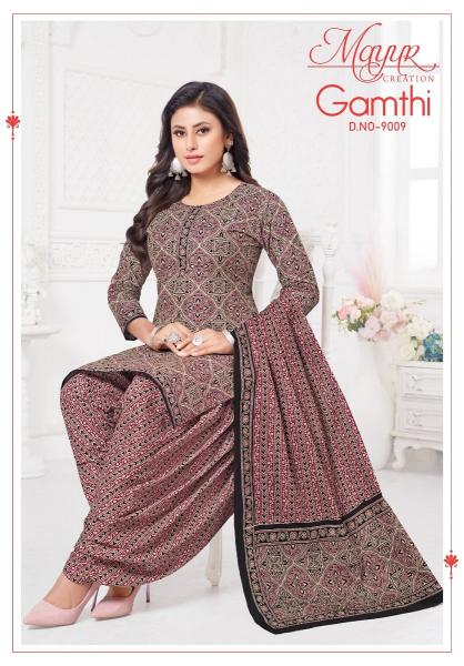 Mayur Gamthi Vol-9 – Dress Material - Wholesale Catalog