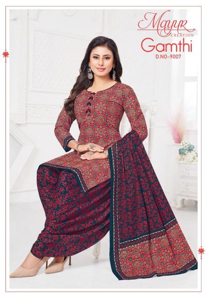 Mayur Gamthi Vol-9 – Dress Material - Wholesale Catalog