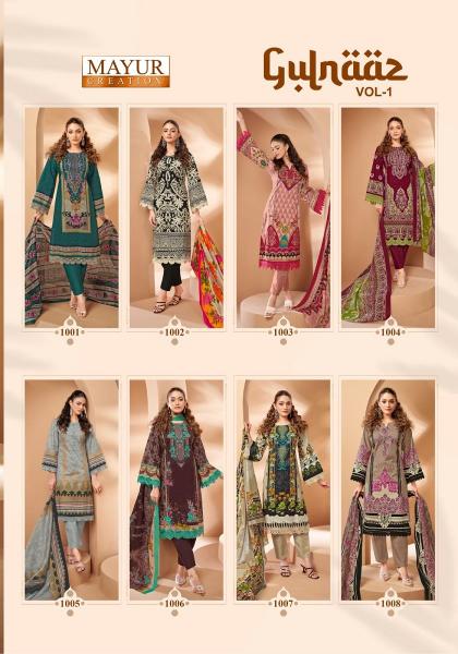 Mayur Gulnaaz Vol-1 – Dress Material - Wholesale Catalog