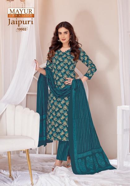 Mayur Jaipuri Vol-10 – Dress Material - Wholesale Catalog