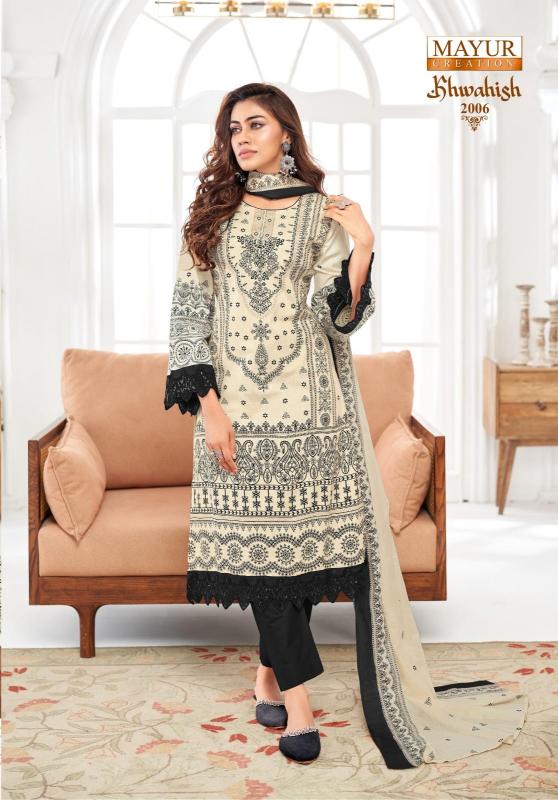 Mayur Khwahish Vol-02 - Karachi Dress Material  - Wholesale Catalog