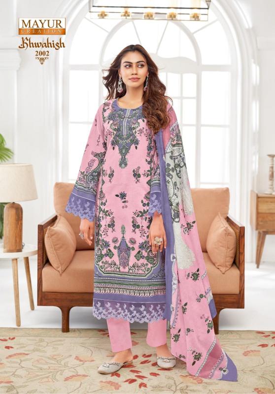 Mayur Khwahish Vol-02 - Karachi Dress Material  - Wholesale Catalog