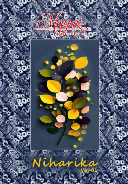 Mayur Niharika Vol-01 – Dress Material - Wholesale Catalog