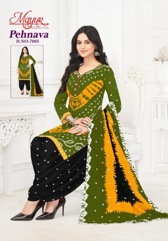 Mayur Pehnava Vol-07 - Dress Material  - Wholesale Catalog