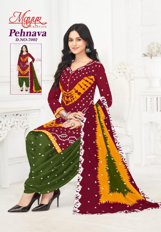 Mayur Pehnava Vol-07 - Dress Material  - Wholesale Catalog