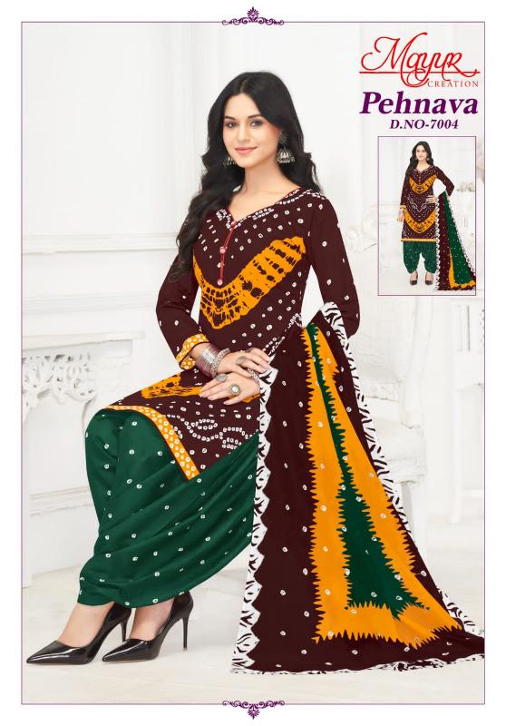 Mayur Pehnava Vol-07 - Dress Material  - Wholesale Catalog