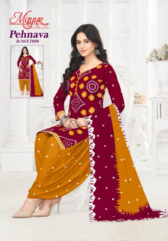 Mayur Pehnava Vol-07 - Dress Material  - Wholesale Catalog