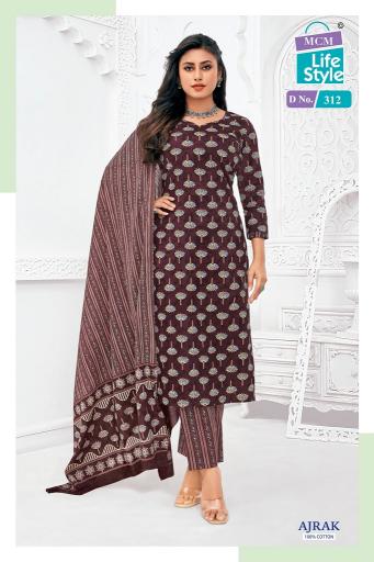 Mcm Ajrakh Vol-3 – Dress Material - Wholesale Catalog
