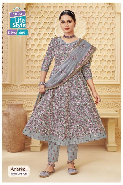 MCM Anarkali Vol-6 – Anarkali Style Kurti With Pant Dupatta - Wholesale Catalog